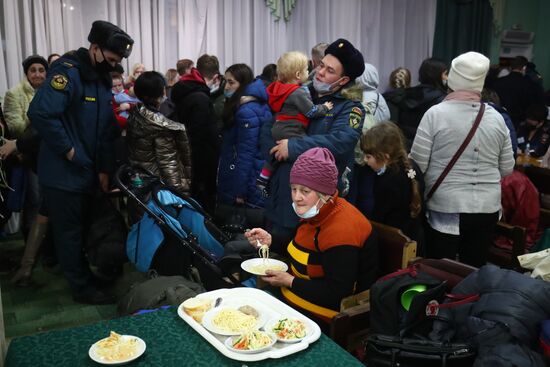 Russia Ukraine Tension Evacuees