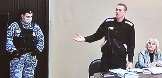 Russia Navalny New Case Trial
