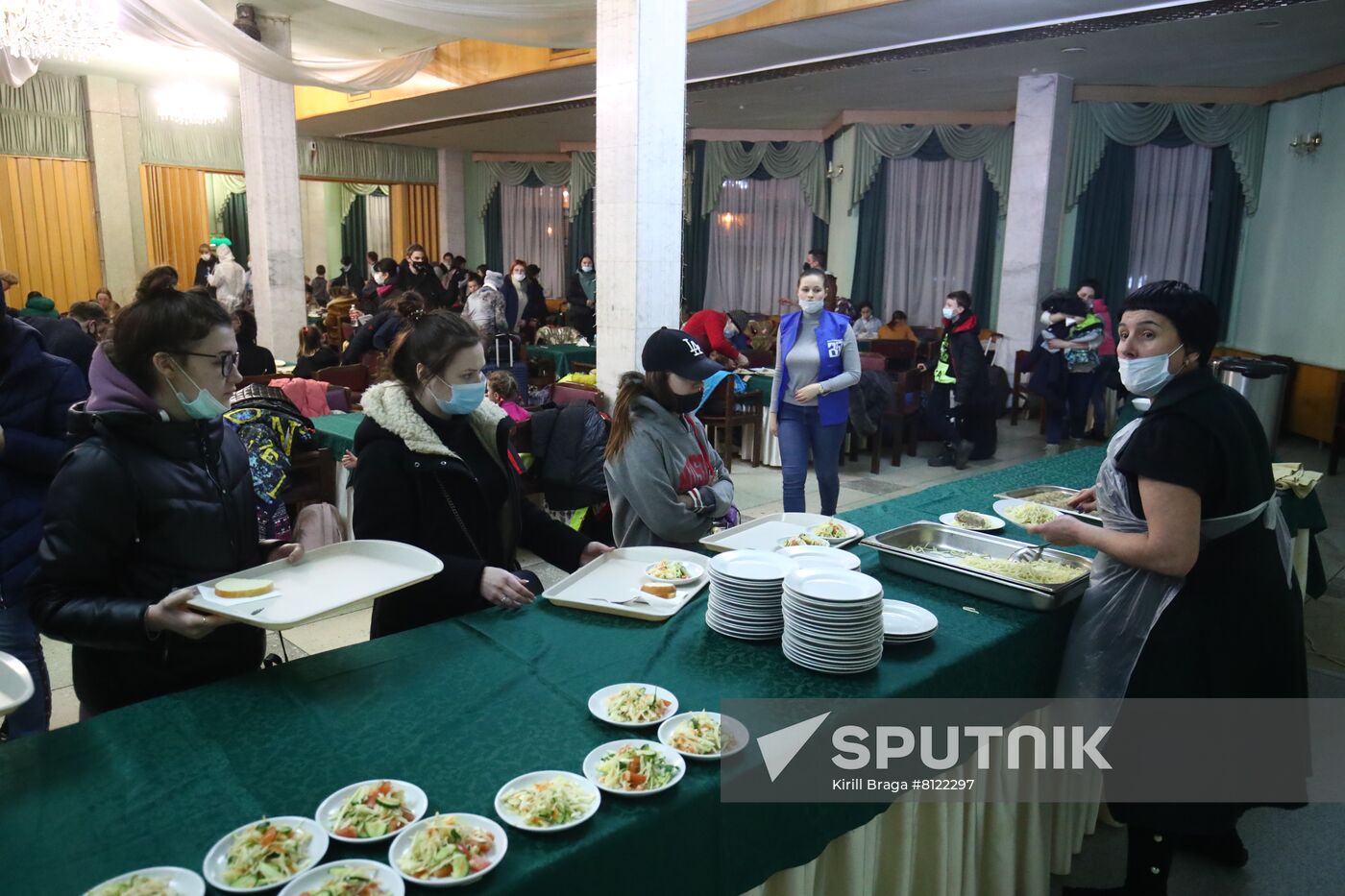 Russia Ukraine Tension Evacuees