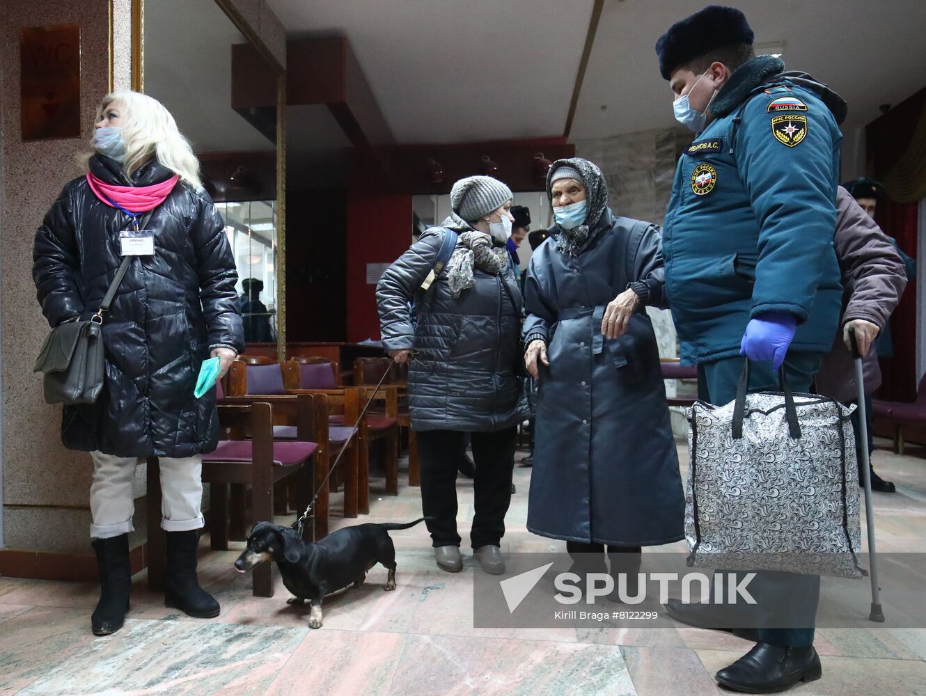 Russia Ukraine Tension Evacuees