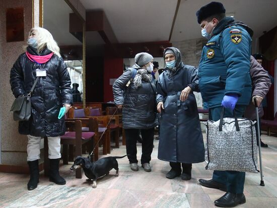 Russia Ukraine Tension Evacuees
