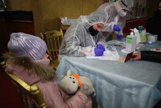 Russia Ukraine Tension Evacuees