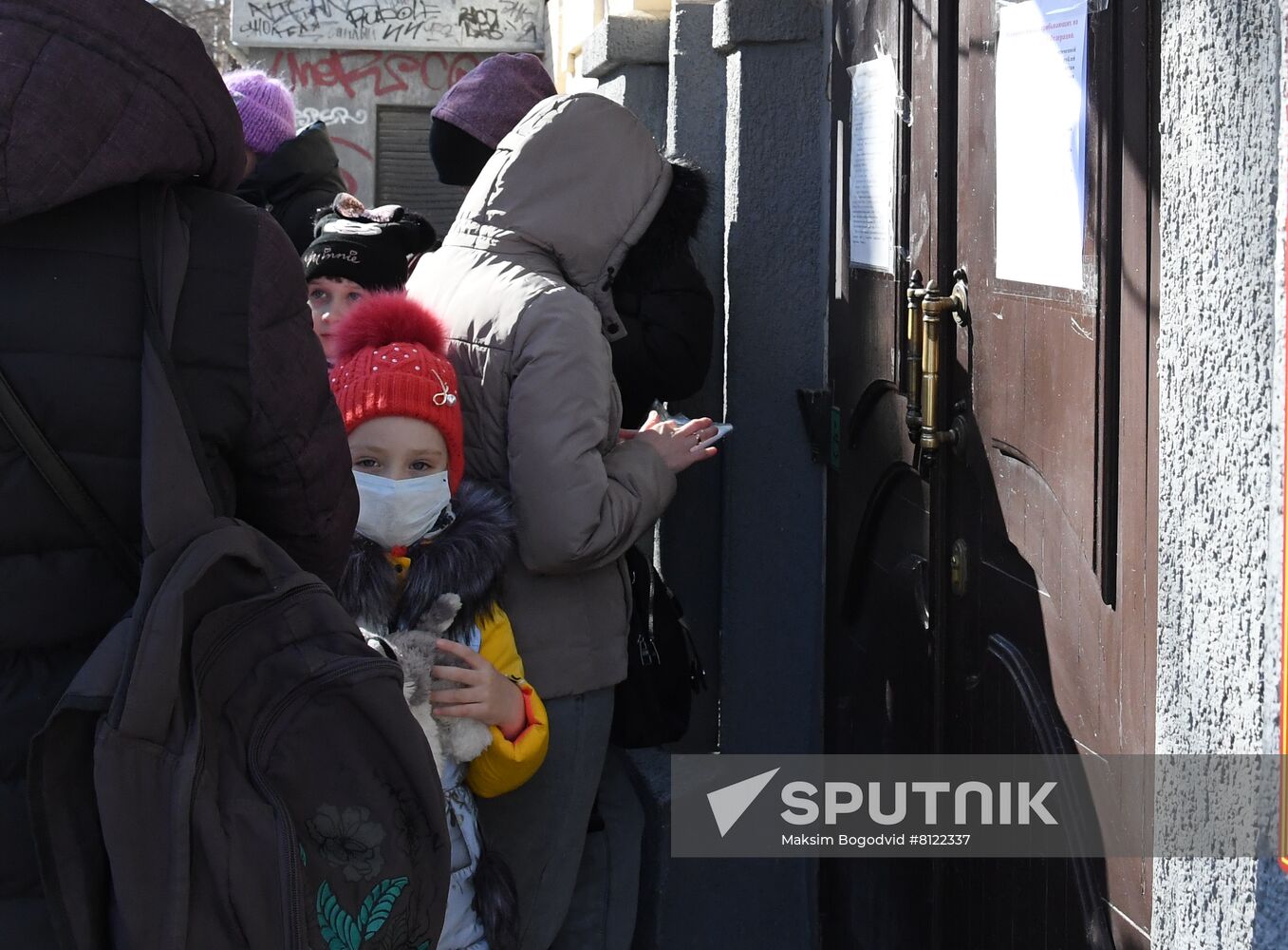 Russia Ukraine Tension Evacuees