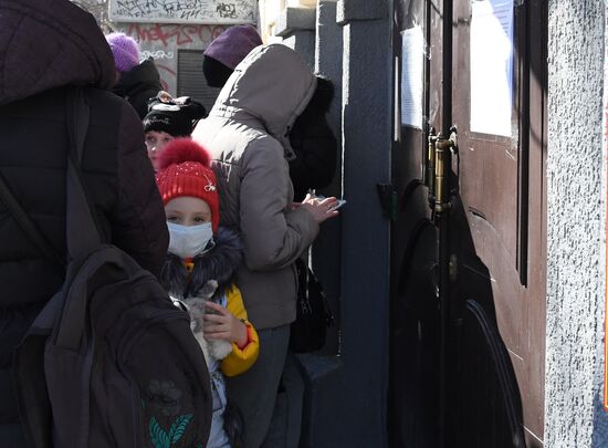 Russia Ukraine Tension Evacuees