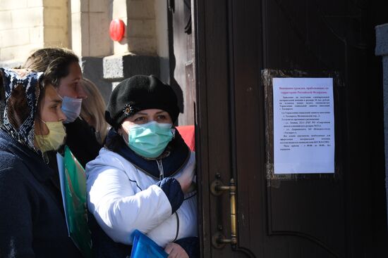 Russia Ukraine Tension Evacuees