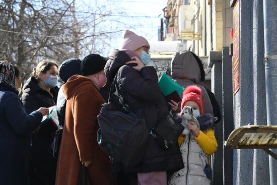 Russia Ukraine Tension Evacuees