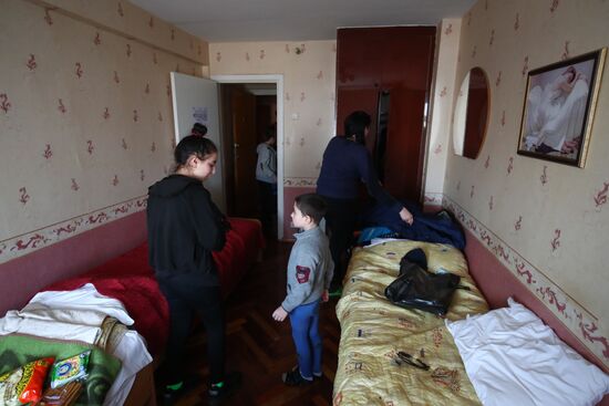Russia Ukraine Tension Evacuees