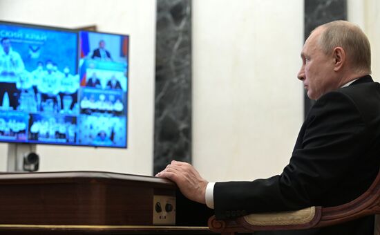 Russia Putin Paralympic Team
