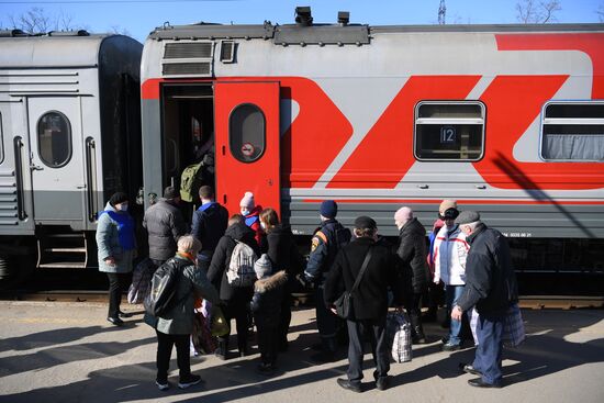 Russia Ukraine Tension Evacuees