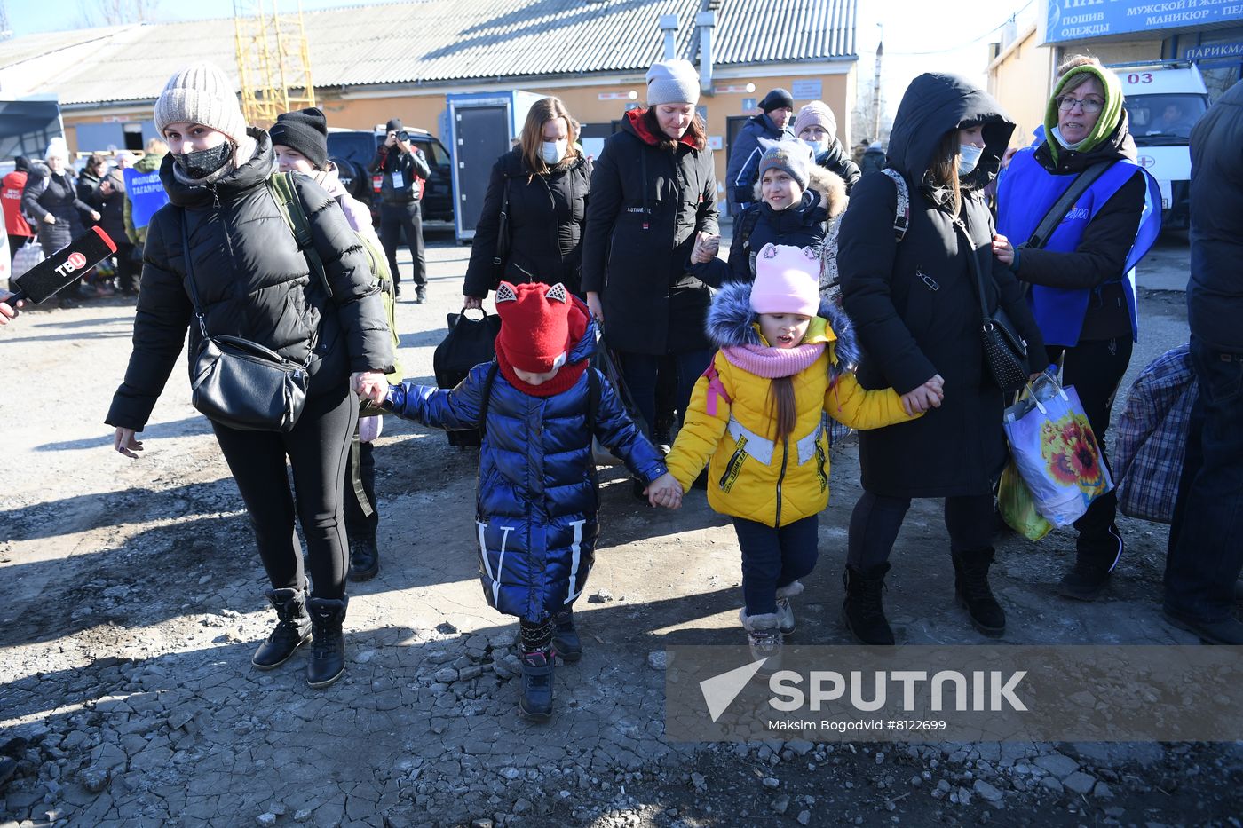 Russia Ukraine Tension Evacuees