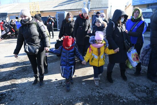 Russia Ukraine Tension Evacuees