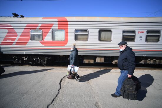 Russia Ukraine Tension Evacuees