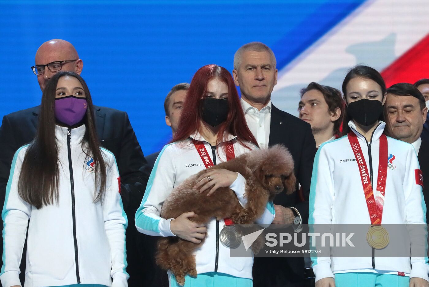 Russia Olympics 2022 Athletes Arrival