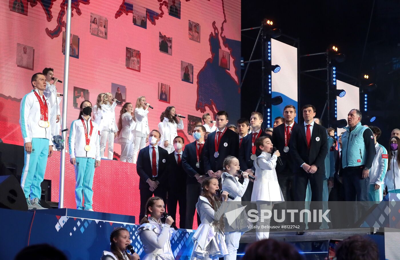 Russia Olympics 2022 Athletes Arrival