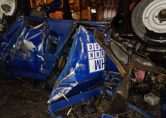 Ukraine LPR Explosion