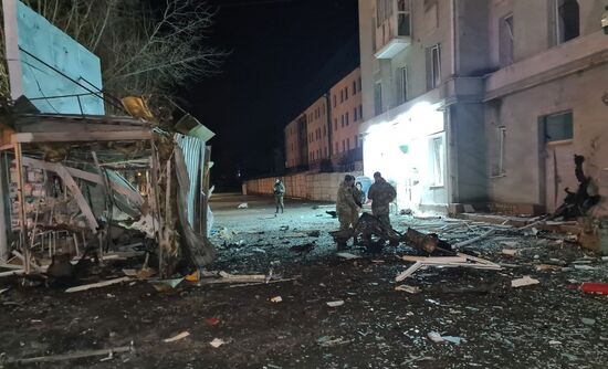 Ukraine LPR Explosion