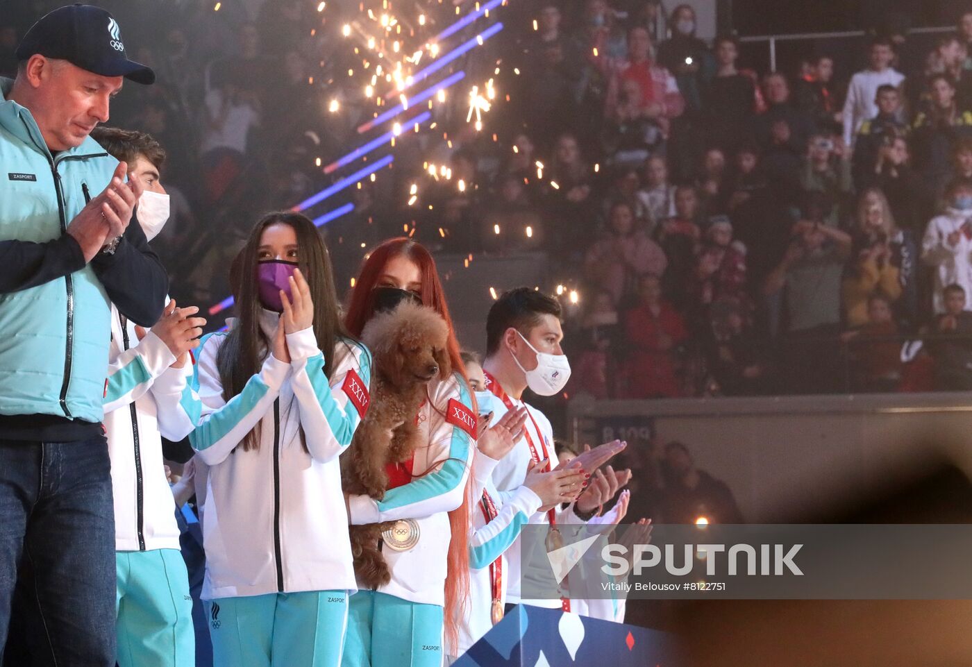 Russia Olympics 2022 Athletes Arrival