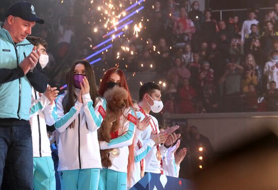 Russia Olympics 2022 Athletes Arrival