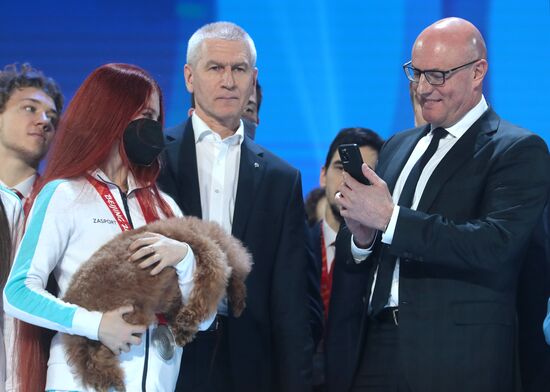 Russia Olympics 2022 Athletes Arrival