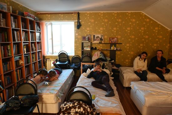 Russia Ukraine Tension Evacuees