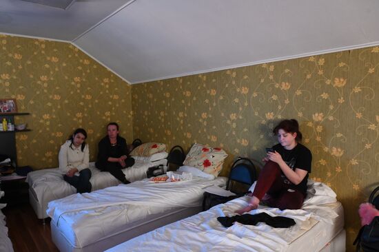 Russia Ukraine Tension Evacuees