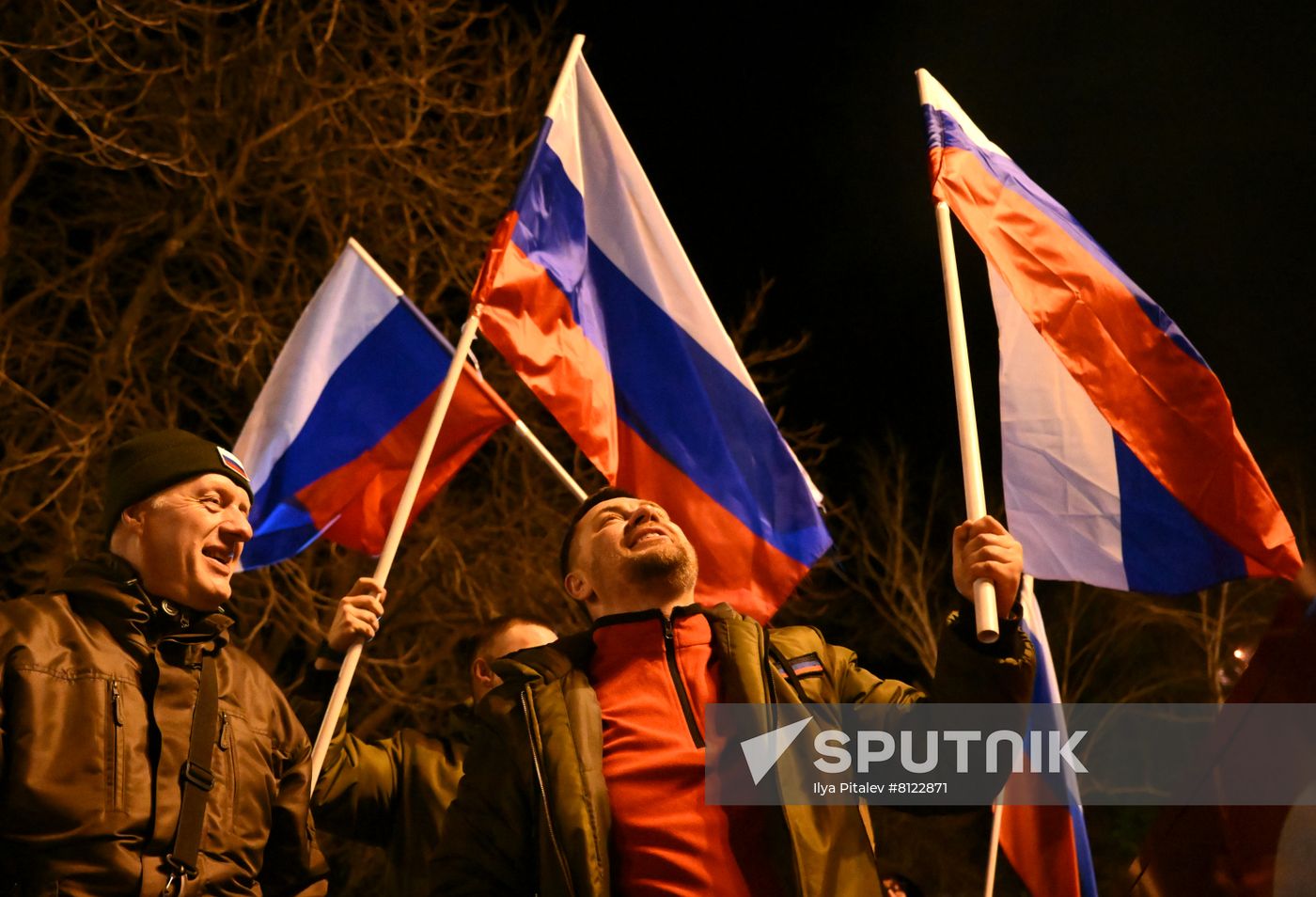 Ukraine DPR LPR Independence Celebration