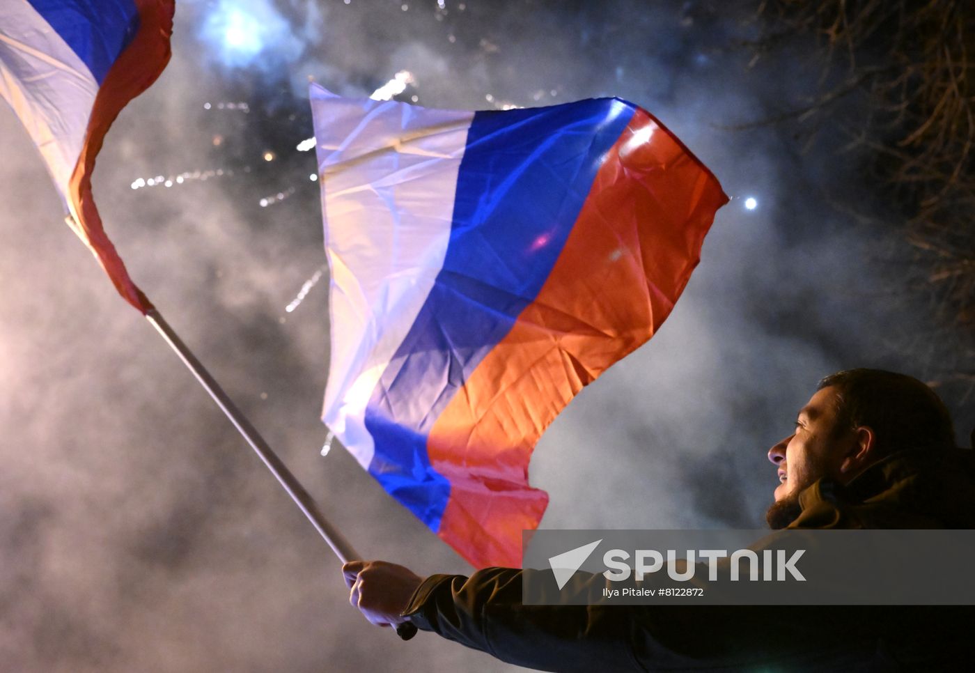 Ukraine DPR LPR Independence Celebration