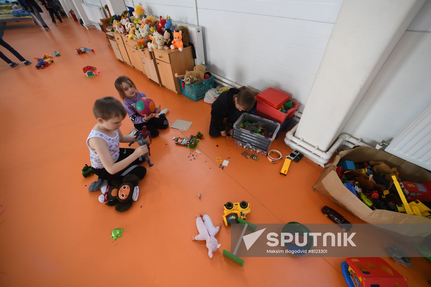 Russia LPR DPR Evacuees