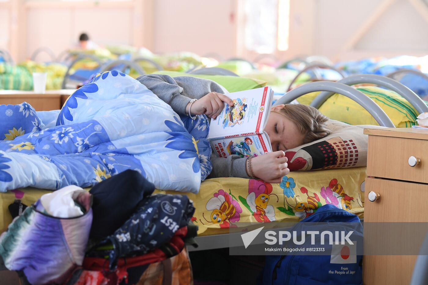 Russia LPR DPR Evacuees
