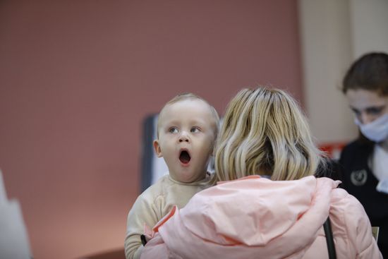 Russia LPR DPR Evacuees