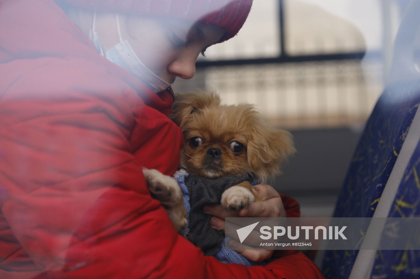 Russia LPR DPR Evacuees