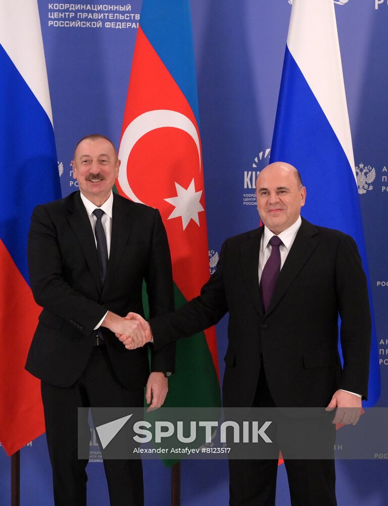 Russia Mishustin Azerbaijan