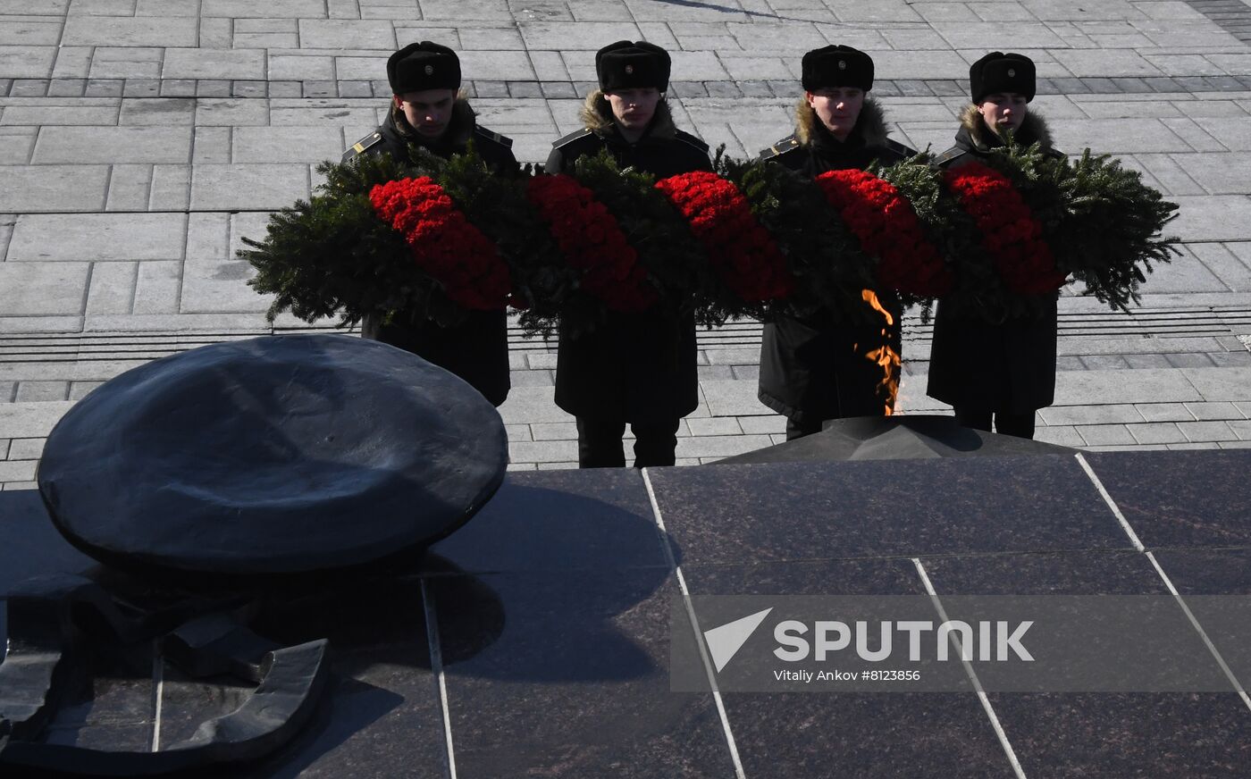 Russia Fatherland Defender Day