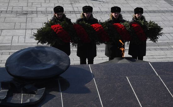 Russia Fatherland Defender Day