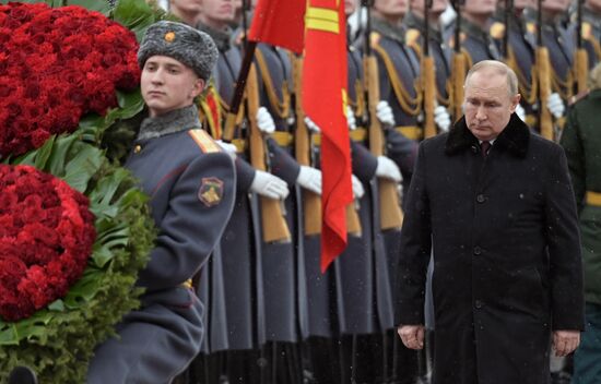 Russia Putin Fatherland Defender Day