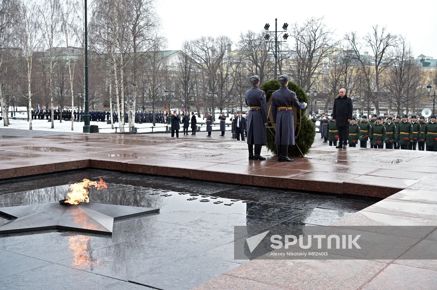 Russia Putin Fatherland Defender Day