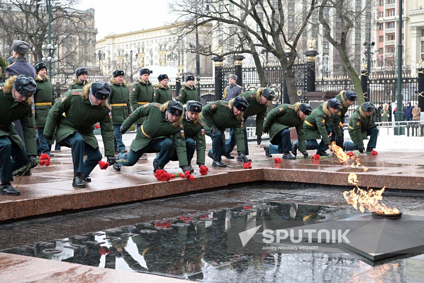 Russia Putin Fatherland Defender Day