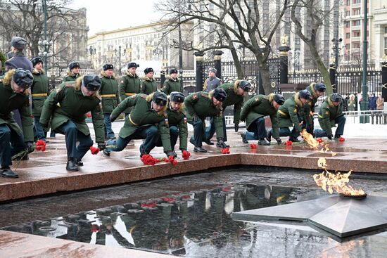 Russia Putin Fatherland Defender Day