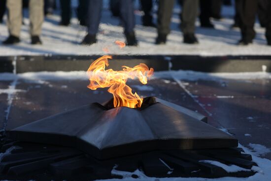 Russia Fatherland Defender Day