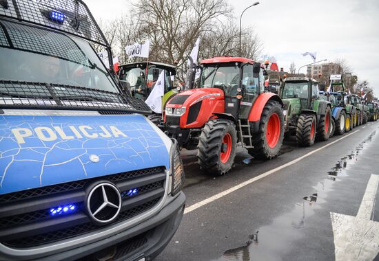 Poland Farmers Protest