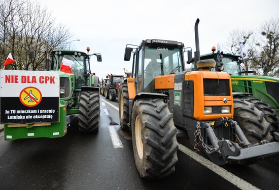 Poland Farmers Protest