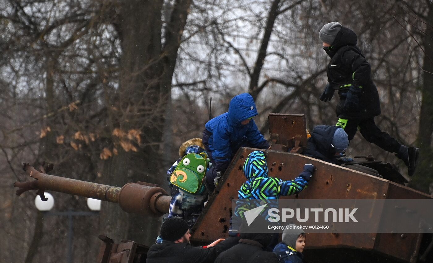 Military Equipment Parade at Vadim Zadorozhny's Technology Museum