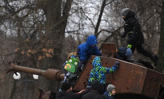 Military Equipment Parade at Vadim Zadorozhny's Technology Museum