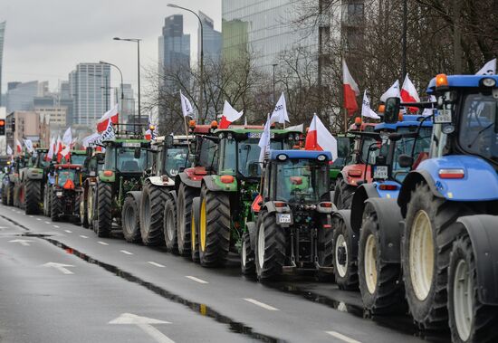 Poland Farmers Protest