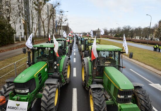 Poland Farmers Protest