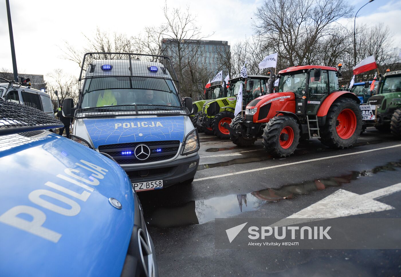 Poland Farmers Protest