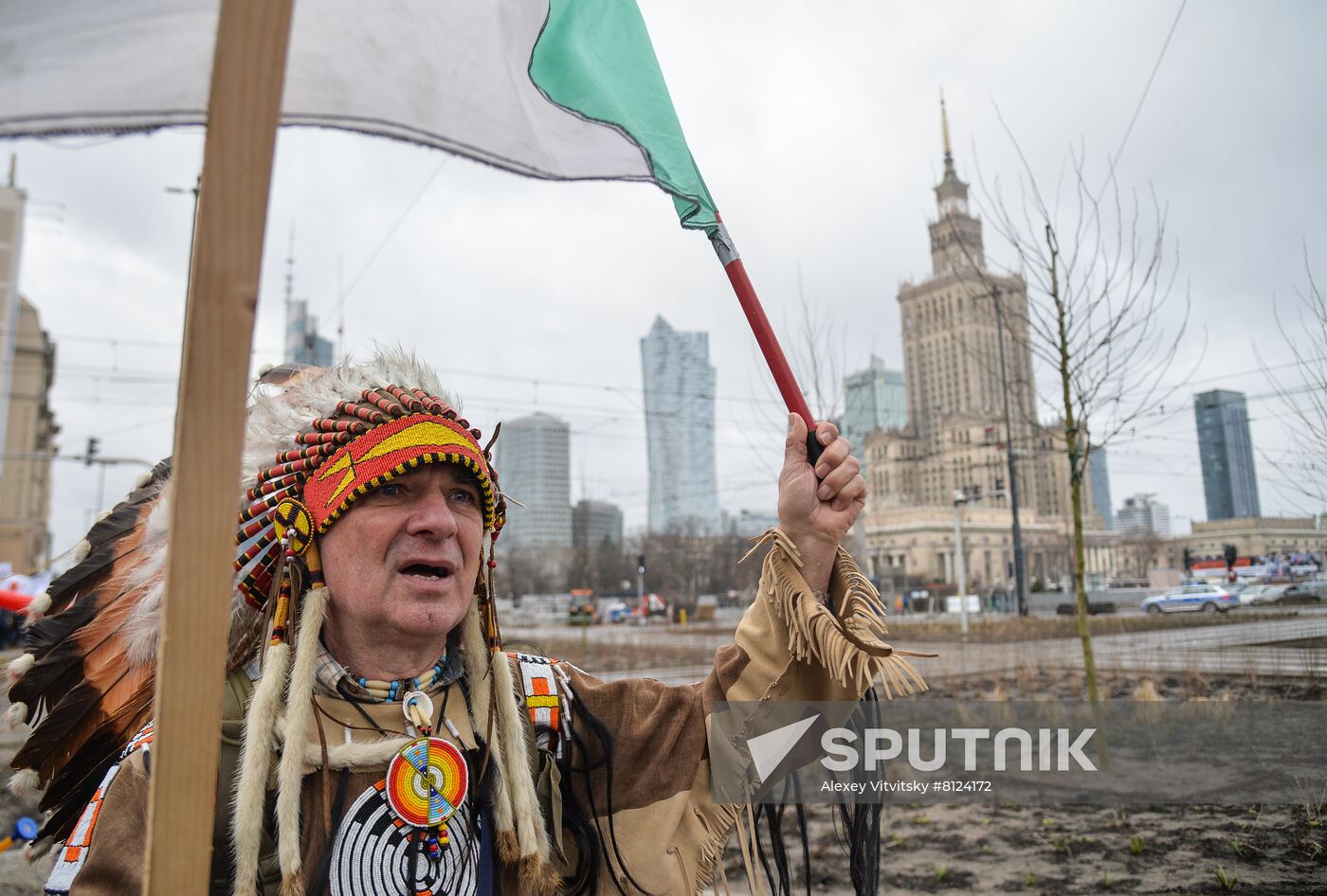 Poland Farmers Protest