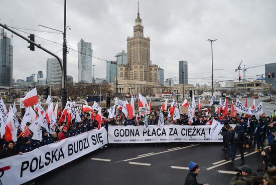 Poland Farmers Protest