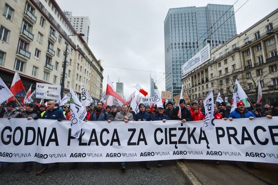 Poland Farmers Protest