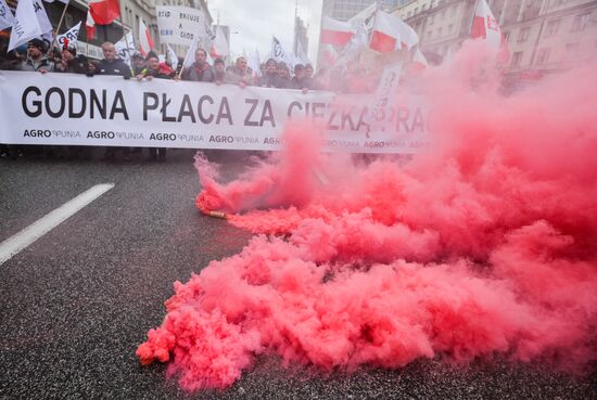 Poland Farmers Protest